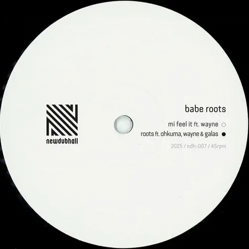 Babe Roots - Mi Feel It - Import Vinyl 10 Inch Record