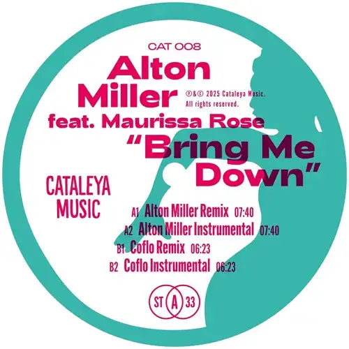 Alton Miller / Maurissa Rose - Bring Me Down - Import Vinyl 12 Inch Record