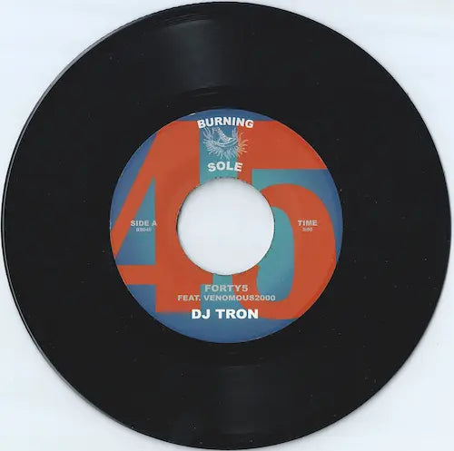 Dj Tron Feat. Venomous2000 - Forty5 / It Takes A Village - Import 7 inch Single Record