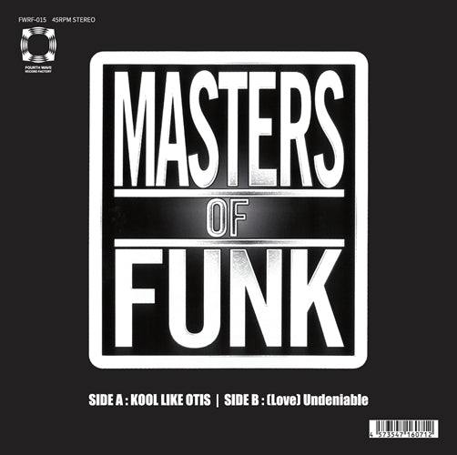 Masters Of Funk Selected By Pologod. - Kool Like Otis / - Japan Vinyl 7 Inch Single Record