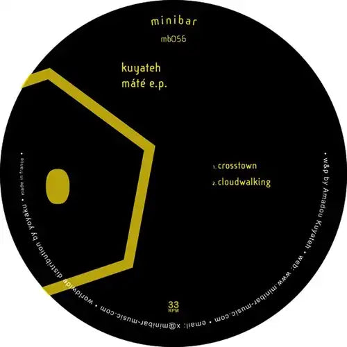 Kuyateh - Máté Ep - Import Vinyl 12 Inch Record