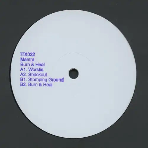 Mantra (Club) - Burn & Heal - Import 12 inch Record