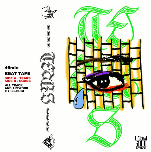 Illsugi (Nasty Ill Brother S.U.G.I) - Tears Tape - Japan Cassette Tape
