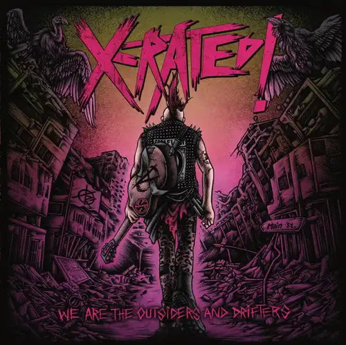 X-Rated! - We Are The Outsiders And Drifters - Import LP Record
