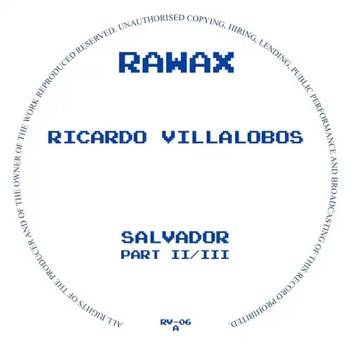 Ricardo Villalobos - Salvador Trilogy Part 2 Of 3 - Import 12 inch Record