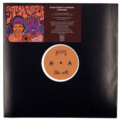 Peven Everett & Inkswel - Stronger - Import 12 inch Record