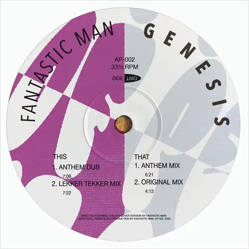 Fantastic Man - Genesis - Import 12 inch Record