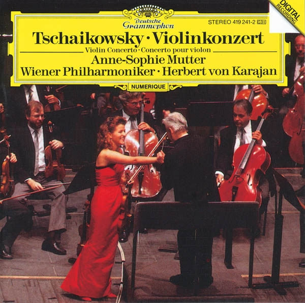 Anne-Sophie Mutter - Tchaikovsky: Violin Concerto / Anne-Sophie Mutter(vn), Herbert von Karajan(cond), Vienna Philharmonic Orchestra - Import CD