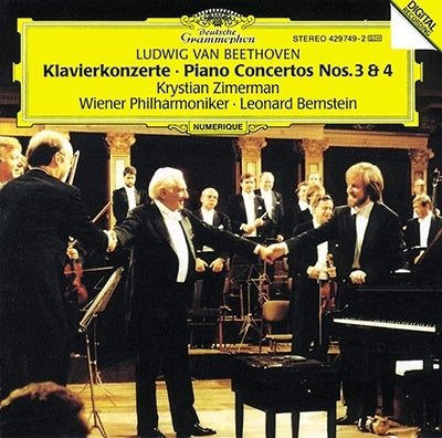 Krystian Zimerman - Beethoven: Piano Concertos Nos. 3 & 4 - Import CD