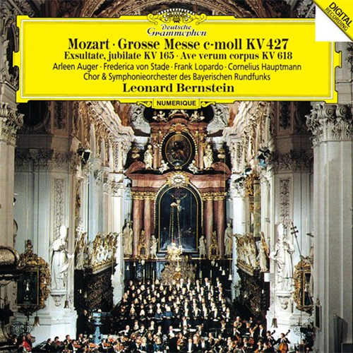 Leonard Bernstein - Mozart: Great Mass in C minor, K. 427; Exultate, jubilate, K. 165; Ave verum corpus, K. 618 - Import CD