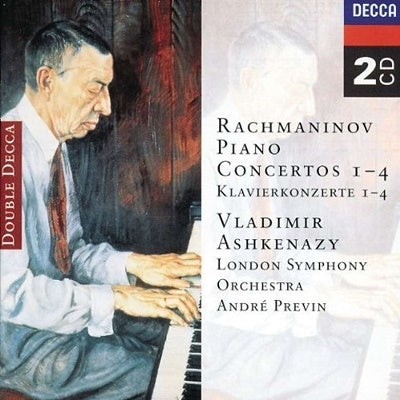 Vladimir Ashkenazy - Rachmaninov: Piano Concertos 1-4 - Import 2 CD
