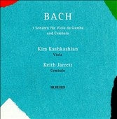 Kim Kashkashian (Viola) - J.S.Bach: Sonatas for Viola da Gamba and Cembalo - Import CD