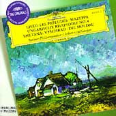 Herbert Von Karajan - Liszt: Les Preudes; Smetana: Die Moldau, etc - Import CD