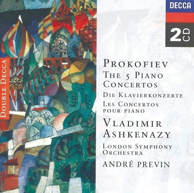 Vladimir Ashkenazy - Prokofiev: The Five Piano Concertos - Import 2 CD