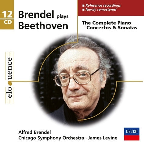 Brendel spielt Beethoven - Beethoven :Complete Piano Concerts, Complete Piano Sonatas : Alfred Brendel(P)James Levine / Chicago Symphony Orchestra, etc. - Import 12 CD Box Set Limited Edition