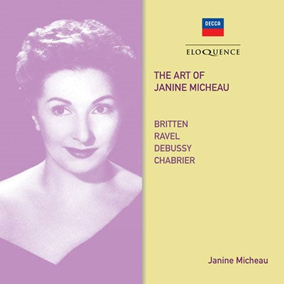 Janine Micheau - Art Of Janine Micheau - Import CD