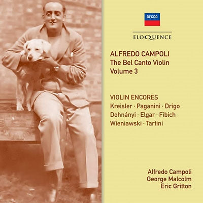 Alfredo Campoli - Alfredo Campoli - The Bel Canto Violin Vol.3 - Import 2 CD