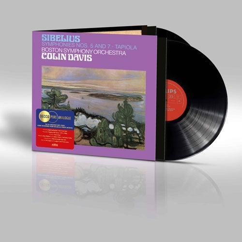 Colin Davis - Sibelius: Symphonies 5 & 7 - Import Vinyl 2 LP Record Limited Edition
