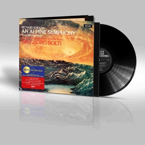 Sir Georg Solti - Strauss, Richard : Eine Alpensinfonie Solti / Bavarian Rso - Import LP Recurd Limited Edition