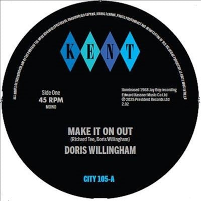 Doris Willingham / the Taylor Brothers - Make It On Out/I'm Holding On - Import Vinyl 7 Inch Single Record Limited Edition