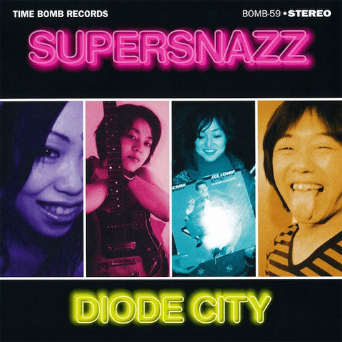 Super Snazz - Diode City - Japan Vinyl LP Record