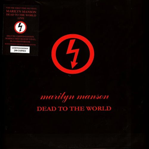 Marilyn Manson - Dead To The World Live 1996 Antichrist Susperstar Tour (Deluxe Fan Edition) - Import Coloured Vinyl LP Record