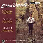 The Composers Quartet - Weber: Clarinet Quintets - Import CD