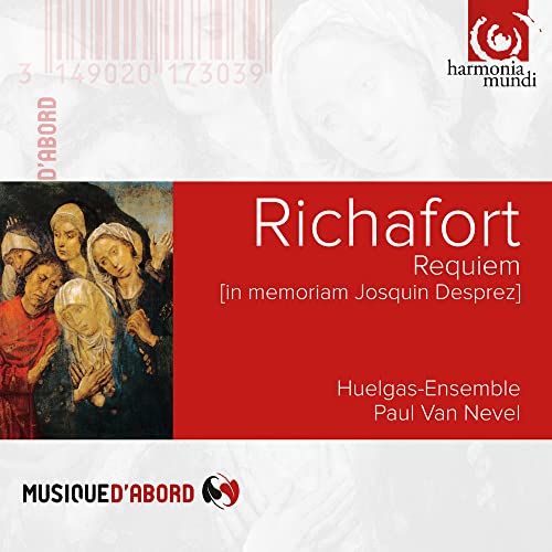 Richafort, Jean (1480-1547) - Requiem, Motets : Nevel / Huelgas Ensemble - Import CD