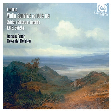Isabelle Faust - Brahms: Violin Sonatas No.2 Op.100/Three Romances Op.94 - Import CD