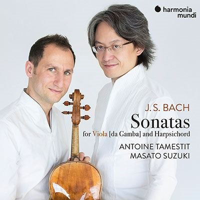 Antoine Tamestit - J.S. Bach: 3 Sonatas For Viola Da Gamba And Harpsichord Bwv 1027-1029 - Import CD