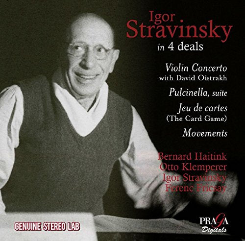 Stravinsky (1882-1971) - Violin Concerto, Pulcinella Suite, etc : Oistrakh(Vn)Haitink / Klemperer / Stravinsky / Fricsay - Import CD