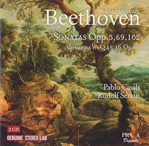 Beethoven (1770-1827) - Complete Cello Sonatas, Variations : Casals(Vc)Serkin(P)(2CD) - Import 2 CD