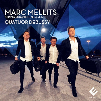 Quatuor Debussy - Mellits: String Quartets Nos.3, 4 & 5 - Import CD