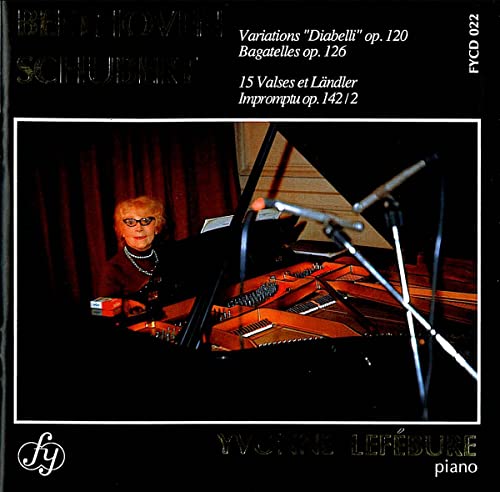 Yvonne Lefebure - Beethoven: Diabelli Variations etc / Lefebure - Import CD