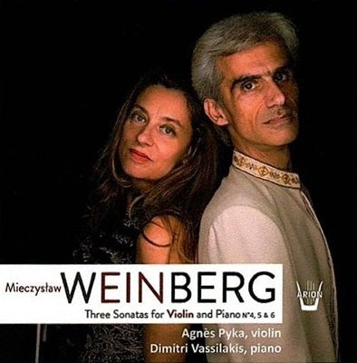Agnes Pica, Dimitri Vassilakis - Vainberg (1919-1996) Violin Sonata, 4, 5, 6, : Pyka(Vn)Vassilakis(P) - Import CD