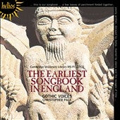 Christopher Page - The Earliest Songbook in England - Import CD
