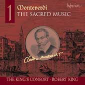 King, Robert, King's Consort, King's Consort Choir - Monteverdi: The Sacred Music, Vol. 1 - Import CD