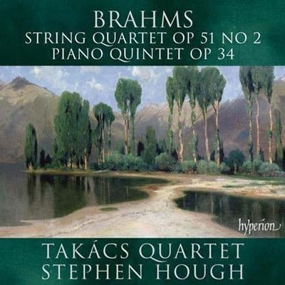 Stephen Hough - Brahms: String Quartet Op.51 No.2, Piano Quintet - Import CD