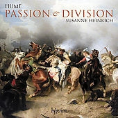 Susanne Heinrich - Hume: Passion & Division - Import CD