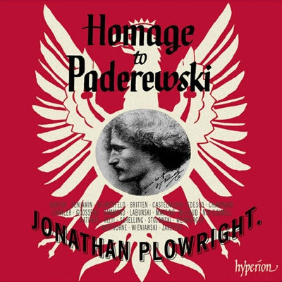 Jonathan Plowright - Homage to Paderewski - Import CD