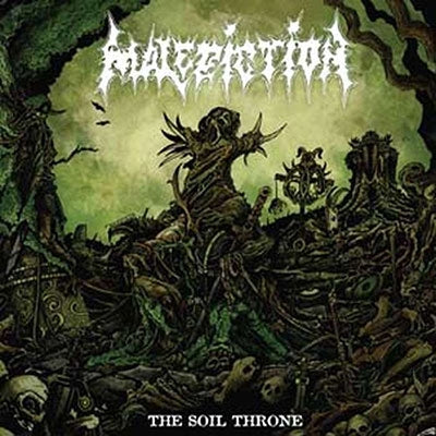 Malediction - The Soil Throne - Import Splatter Vinyl LP Record Limited Edition