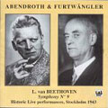 Wilhelm Furtwangler, Hermann Abendroth & Bavarian State Orchestra & Berlin Radio Symphony Orchestra - Beethoven: Symphony 9 - Import 2 CD