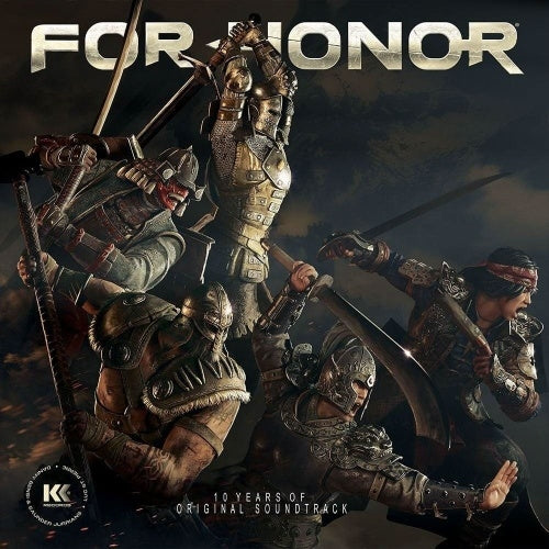 Danny Bensi 、 Saunder Jurriaans 、 Luc St-Pierre - For Honor - A Decade of Battle and Music - Import Gold Vinyl 2 LP Record Limited Edition
