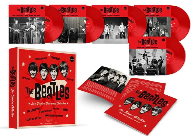 Beatles - Live Singles Collection - Import 7 inch Single Record x5