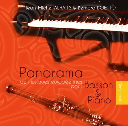 Jean-Michel Alère and Bernar Boët. - Panorama - Works for Basson & Piano - Import CD