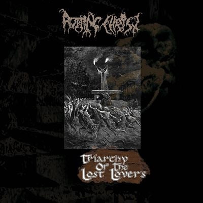 Rotting Christ - Triarchy Of The Lost Lovers - Import Gold & Black Vinyl LP Record