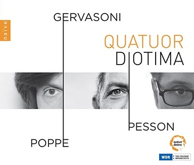 Quatuor Diotima - Gervasioni Pesson Poppe - Import 3 CD