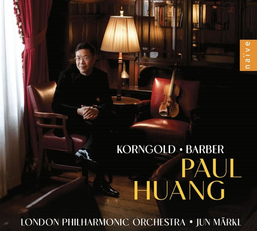 London Philharmonic Orchestra & Paul Huang - Korngold-Barber Violin Concertos - Import CD