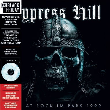 Cypress Hill - Live at Rock im Park 1999 - Import Black & White Translucent Vinyl LP Record