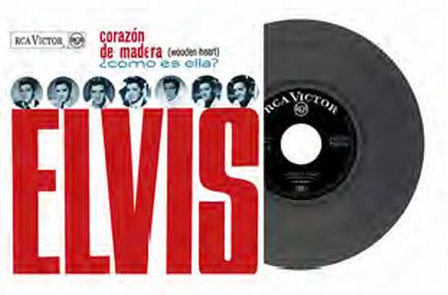 Elvis Presley - Corazon De Madera Spain Ver - Import Vinyl 7 inch Single Record